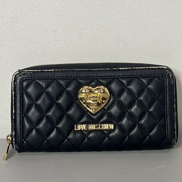 Love Moschino Zippered Wallet - Picture 1 of 7